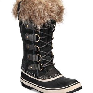 Joan of Arctic Black Sorel Boot Size 8 Barely Worn
